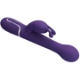 Вибратор с ротацией и толчками LYBAILE Pretty Love Dejon Dark Purple (BW-500014-2)