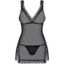 Комплект Obsessive 839-CHE-1 chemise, XXL
