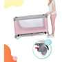 Ліжко-манеж з пеленатором Kinderkraft Leody Pink (KCLEOD00PNK00AC): Ящики для білизни Нет
