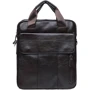 Мужская сумка через плечо Borsa Leather коричневая (K18863-brown)