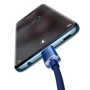 Кабель Baseus Cable USB-C to USB-C Crystal Shine 100W 1.2m Blue (CAJY000603) фото 4