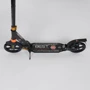 Самокат алюмінієвий Best Scooter c PU колесами і 2 аммортизаторами Black / Orange (85029): Тип коліс литі