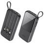 Зовнішній акумулятор Wekome Power Bank 10000mAh Gonen Black (WP-275)