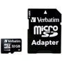 Карта пам'яті Verbatim 32GB microSDHC Class 10 UHS-I U1 V10 Premium + adapter (44083)