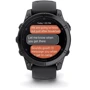 Смарт-часы Garmin Fenix E 47mm Slate Grey Steel with Black Silicone Band (010-03025-01) фото 10