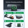 Зарядное устройство Hoco Wireless Charger CQ4 Unique 3in1 Folding Black for iPhone 16 I 15 I 14 I 13 I 12 series, Apple Watch and Apple AirPods фото 9