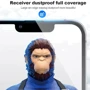 Защитное стекло для iPhone Blueo Tempered Glass Corning Gorilla 2.5D Black for iPhone 15 Plus: Цвет черный