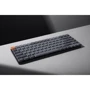 Клавиатура Keychron K3 Max 84 Key RGB Hot-Swap Gateron MX 2.0 Red Black (K3MH1_KEYCHRON): Дополнительно бесшумная, без цифрового блока, подсветка клавиш