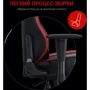 Кресло игровое Anda Seat Luna Color Size L Black/Red PVC фото 18