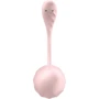 Виброяйцо Satisfyer Ribbed Petal Connect App Rose