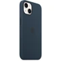 Чехол для iPhone Apple Silicone Case with MagSafe Abyss Blue (MM293) for iPhone 13 фото 5