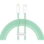 Кабель Baseus Cable USB-C to Lightning Dynamic 20W 2m Green (CALD000106)