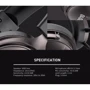 Наушники Havit HV-H2010d 3.5mm Black: Сопротивление наушников (Ом) 16