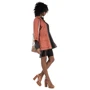 Жіноча сумка крос боді Guess Mika Double Pouch Crossbody коричнева (HWSB7967700-BRO): Тип ручки Зі знімним ременем, З знімною ручкою, На ланцюжку, Плечовий ремінь, Коротка ручка