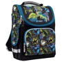 Рюкзак школьный каркасный Smart PG-11 Dino world черный (557014)