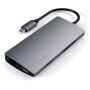 Адаптер Satechi Adapter USB-C to USB-C+RJ45+HDMI+3xUSB3.0 Space Grey (ST-TCMA2M): Колір сірий