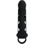Насадка на член LYBAILE Pretty Love Penis Sleeve With Ball Strap 5.98" Black