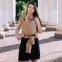 Слінг-шарф Love & Carry Organic Мигдаль коричневий (LC430)