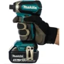 Аккумуляторный гайковерт Makita DTD153RFE: Питание от аккумулятора