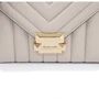Женская сумка кросс боди Michael Kors бежевая (30F8GXIL1T182): Фактура Стеганая, Матовая, Гладкая