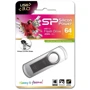 USB-флешка Silicon Power 64GB Jewel J80 USB 3.0 Titan (SP064GBUF3J80V1T): Додатково Пило-, волого-, ударостійкість, вушко для кріплення до брелка