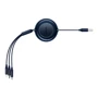 Кабель Baseus USB Cable to Micro USB/Lightning/Type-C Bright Mirror 2 Series 3.5A 1.1m Blue (CAMJ010003) фото 5