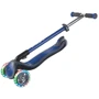 Самокат GLOBBER серии ELITE DELUXE синий, колеса с подсветкой, до 50кг, 3+, 3 колеса