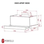 Вытяжка Perfelli ISEO 6PMF INOX фото 11