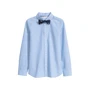 Рубашка с галстуком H&M 2911-4563625 140 см голубая: Тип Рубашки