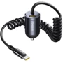 Зарядное устройство Baseus Car Charger USB-C Tiny Star 30W with USB-C Cable Black (C00035001121-00)