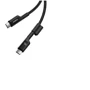 Кабель Baseus Cable USB-C to USB-C Fish-Eye 100W 1m Black (P10320203111-00) фото 3