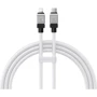 Кабель Baseus Cable USB-C to Lightning CoolPlay Series Fast Charging 2m White (CAKW000102)