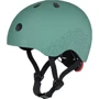 Шлем детский Scoot and Ride Зеленый с фонариком 45-51см (SR-210225-FOREST) фото 6