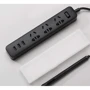 Удлинитель Mi Power Strip (3 розетки + 3 USB-port) Black (NRB4028CN) фото 2
