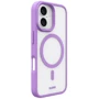 Чехол для iPhone LAUT HUEX PROTECT MagSafe Pink (L_IP24C_HPT_P) for iPhone 16 Plus: Цвет розовый