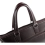 Мужская конференц-сумка Valiria Fashion коричневая (3DET869-2-10): Фактура Матовая, Зернистая