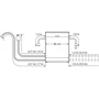 Посудомойка Bosch SMS46LI04E: Размеры 84.5 x 60 x 60 см