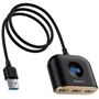 Адаптер Baseus Adapter USB to USB 3.0+3xUSB 2.0 Black (CAHUB-AY01): Інтерфейс підключення USB 3.0