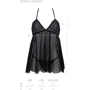 Пеньюар ECO Passion KERRIA CHEMISE black XXL/XXXL