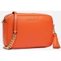 Женская сумка кросс боди Michael Kors et Set Md Camera Bag оранжевая (32F7GGNM8L843)