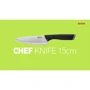 Набор кухонных ножей Tefal Сomfort 2 пр. (K2212S44): Материал рукояти Пластик