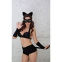 Костюм кошки SoftLine Catwoman, L (black)