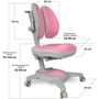 Кресло Mealux Onyx Duo DPG (арт.Y-115 DPG): Регулировка Глубины сиденья, Высоты спинки, Высоты сиденья
