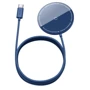 Зарядний пристрій Baseus Wireless Charger MagSafe Simple Mini 15W Blue (WXJK-H03) для iPhone 16 I 15 I 14 I 13 I 12 series: Тип беспроводное