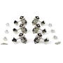 Колок Колки для гитары GRAPH TECH PRN-3422-N0 Acoustic 3+3 Butterbean Button Nickel