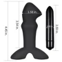 Массажеры простаты LoveToy P Spot Plug Vibrating Black