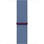 Apple Watch Series 9 45mm GPS Silver Aluminum Case with Winter Blue Sport Loop (MR9F3) : Размер 45mm