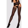 Эротические колготки Obsessive S817 black S/M/L