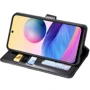 Аксессуар для смартфона Mobile Case Getman Gallant Black for Xiaomi Redmi Note 10 5G / Poco M3 Pro / Poco M3 Pro 5G: Материал искусcтвенная кожа и термополиуретан