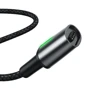 Кабель Baseus USB Cable to Lightning/microUSB/USB-C Zinc magnetic Kit 2m Black (TZCAXC-B01) фото 3